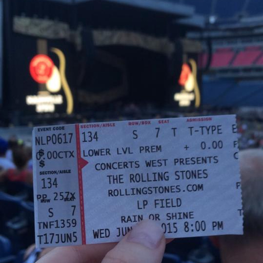 Rolling Stones Ticket
